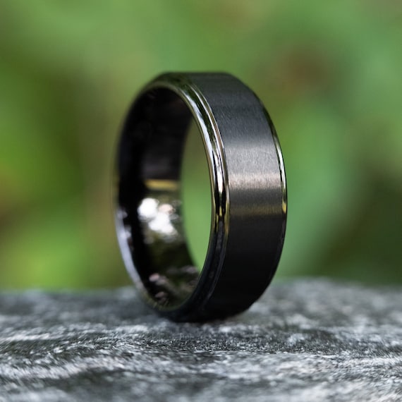 Matt Black Wedding Ring 2024 | towncentervb.com