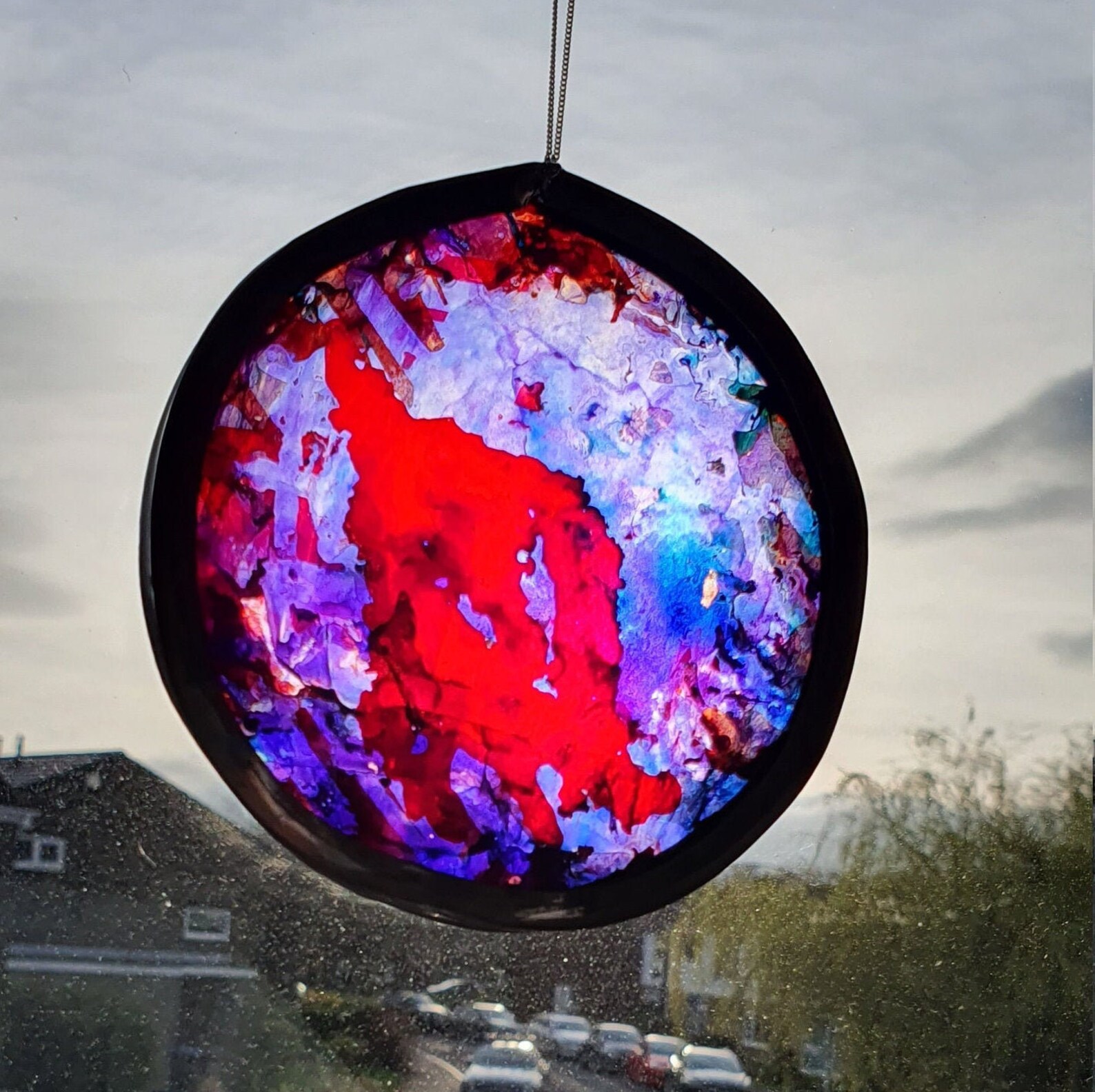 Stained Glass Light Catcher Sun Catcher Etsy