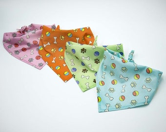 Dog Bandana's in original Dog&Bone design