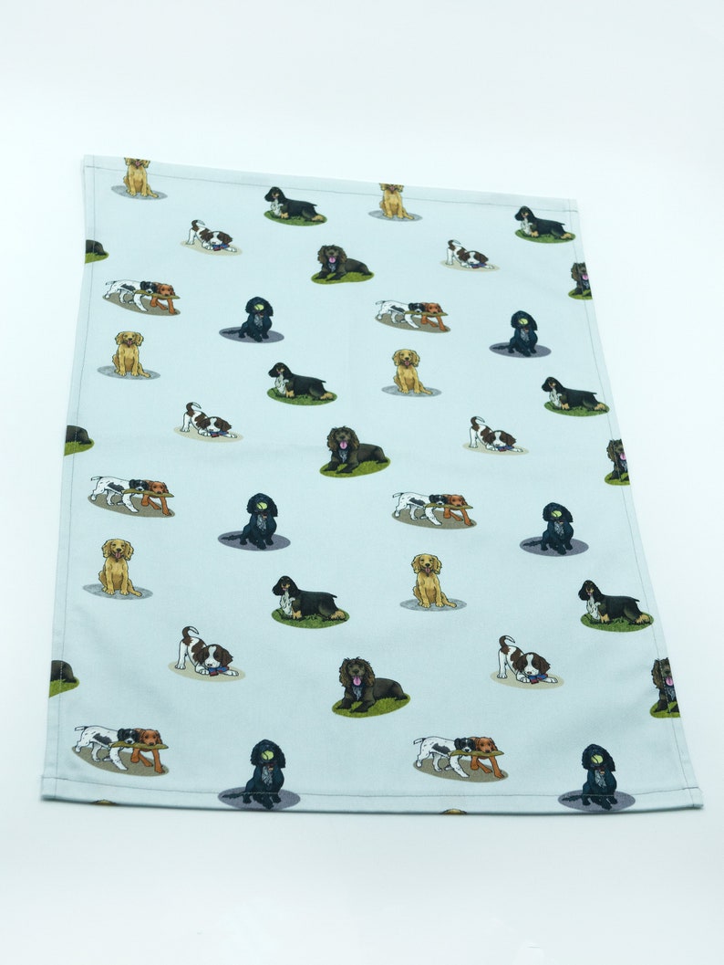 Tea Towel in original Cocker Spaniel design image 2