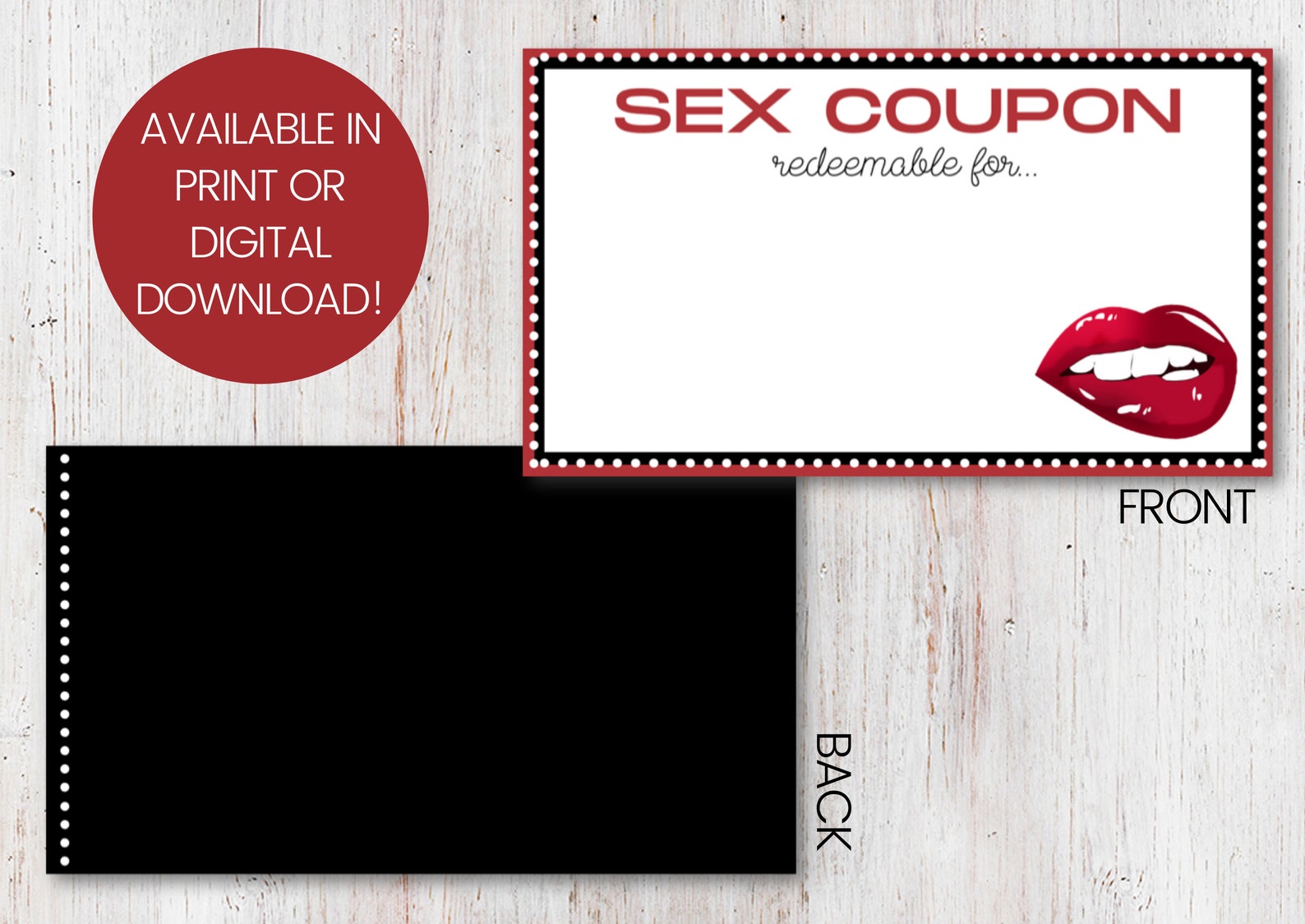 Sex Coupons Naughty Coupons Romance Coupons Digital - Etsy
