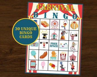 Gadpiparty 60Pcs Bingo Kaarten, Gemakkelijk Te Lezen Jumbo Bingo Kaarten Bingo Papier Spel Kaarten Voor Fun Bingo Verzamelen Party Gunsten, Wit