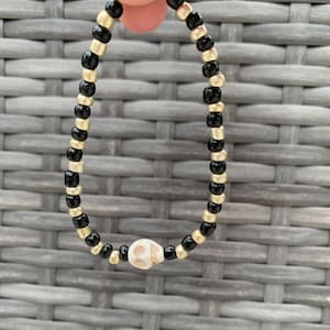 Skeleton Bracelet | Skull Bracelet | Personalized Custom Beaded Bracelets | Skull Jewelry | Skeleton Jewelry | Beaded Bracelet