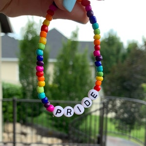 Pride Bracelet | Pride Jewelry | Rainbow Jewelry | Rainbow Bracelet | Pride Month | Pride Gift | LGBTQIA+ Jewelry | LGBTQIA+ Bracelet
