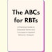 Abcs for Rbts – Digital RBT Study Guide | ABA Concepts, Definitions ...