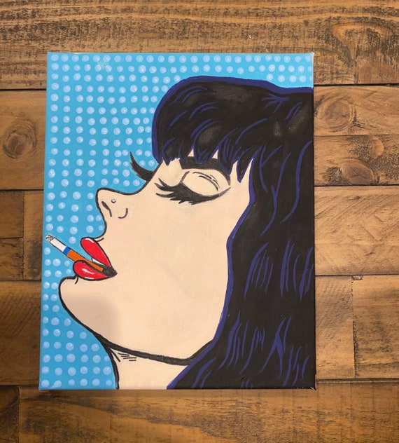 pop-art-girl-acrylic-painting-etsy