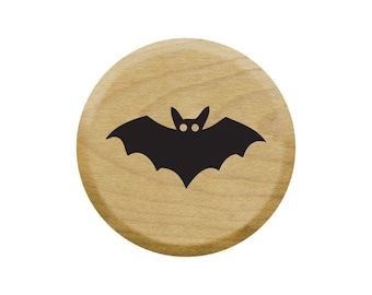 Tiny Bat Rubber Stamp for Scrapbooking, Journal Entries, Card Making, Bullet Journals and Much More