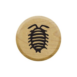 Mini Sow Bug Rubber Stamp per Diari Proiettile, Buste, Carta, Timbro Calendario