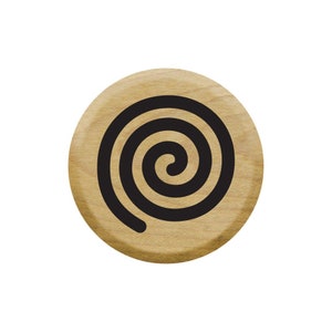 Timbro in gomma a spirale per scrapbooking, voci di diario, creazione di cartoline, diari proiettili e molto altro