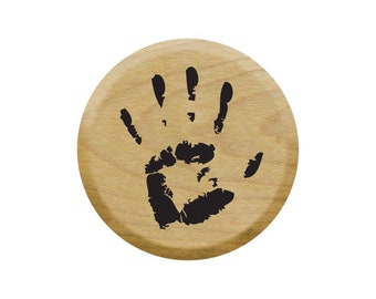 Handdruck Stempel, Kleiner Planer Stempel, Handdruck Stempel