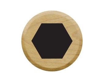 Tiny Honey Comb Rubber Stamp, Hexagon Planner Stamp