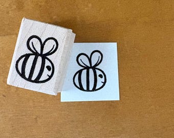 Baby Bee Rubber Art Stamp for all Crafts; Collage, Card Making, etc.!