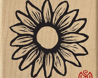 Daisy Flower Rubber Stamp For Arts and Crafts
