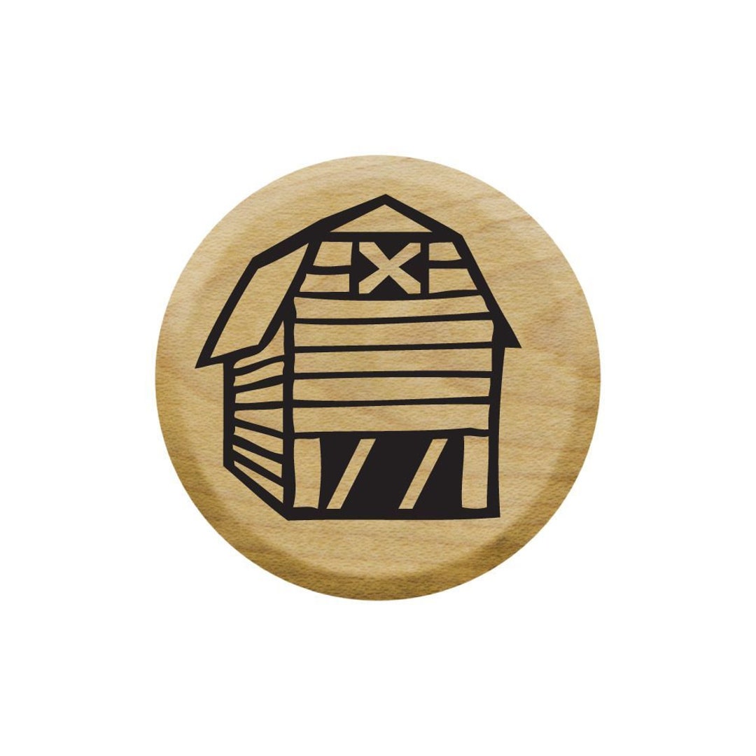 Mini Barn Rubber Stamp Planner Stamps Journal Stamps Farm Stamps Etsy