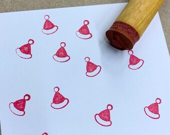 Winzige Weihnachtsmütze Stempel, Scrapbooking und Kartenherstellung