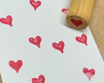 Mini Stempel Herz für Bullet Journals, Umschläge, Kartenherstellung, Kalender Stempel