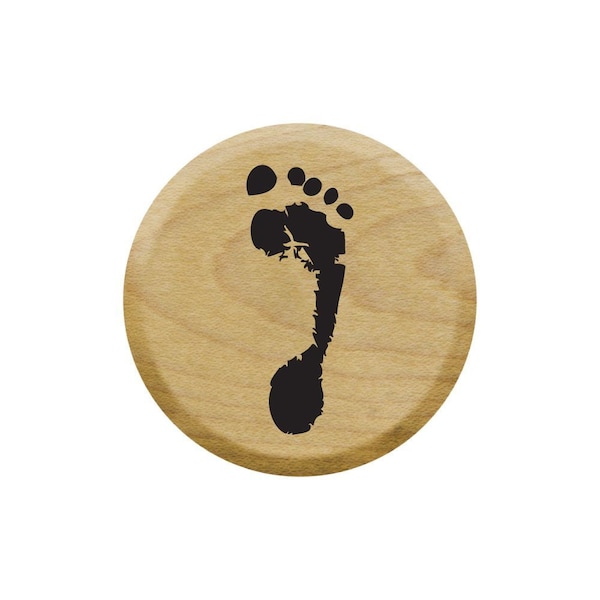 Foot Print Stamp Etsy