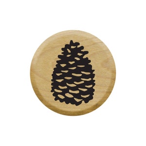 Tiny Pinecone Rubber Stamp for Scrapbooking, Journal Entries, Card Making, Bullet Journals and Much More