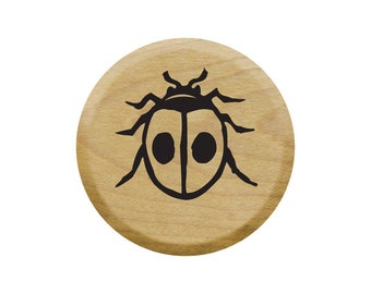 Winziger Marienkäfer-Stempel, Planer-Stempel, Kalender-Stempel für Scrapbooking, Journal-Einträge, Kartenherstellung und vieles mehr