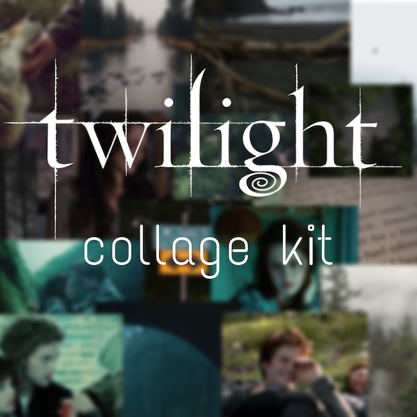 100 photos | twilight collage kit (digital)