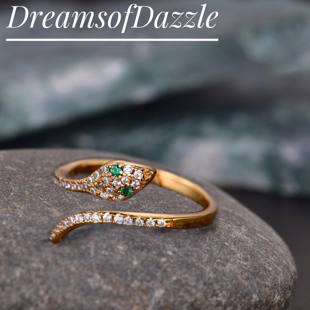 14k White Gold Chain 16 Inch 14K Solid Gold Snake Chain Necklace