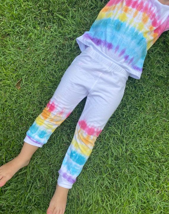 CUSTOM Kids Tie Dye Set // Kids Tie Dye Top // Toddler Tie Dye Etsy