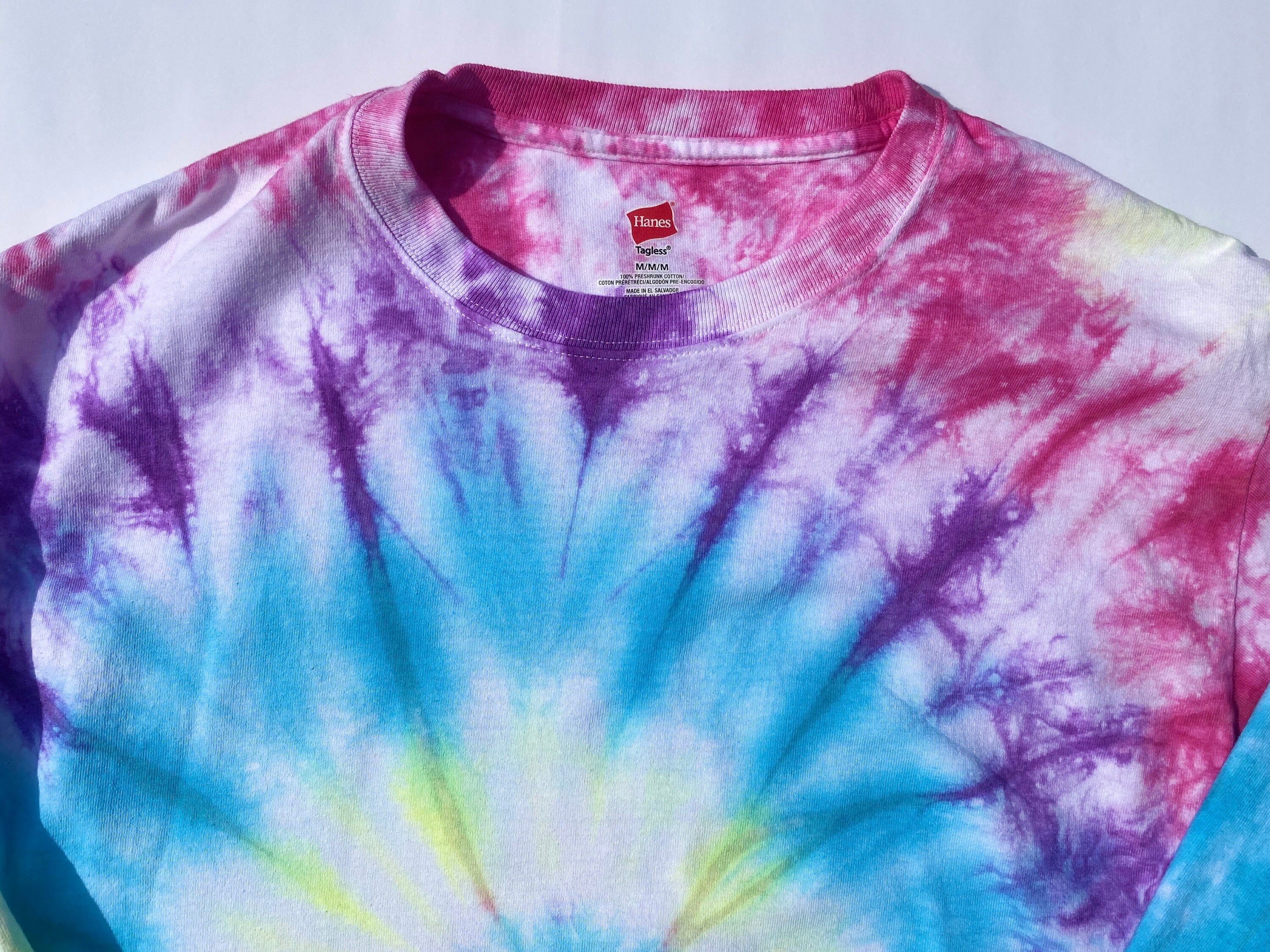 CUSTOM Long Sleeve & Crew Neck Tie Dye // Womens Long Sleeve Tie Dye