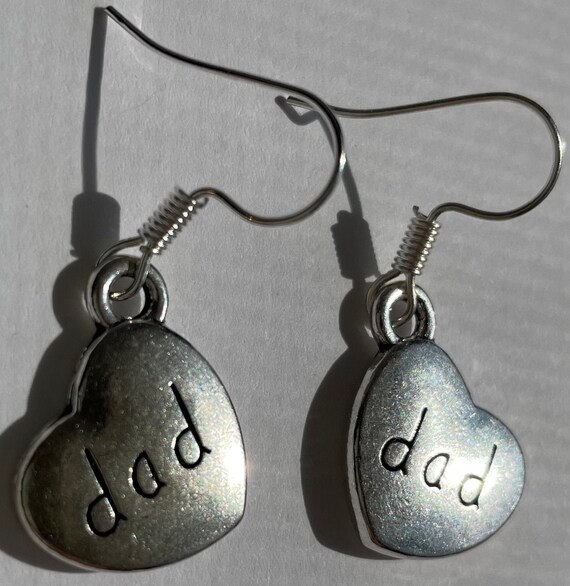 Dad Earrings Etsy