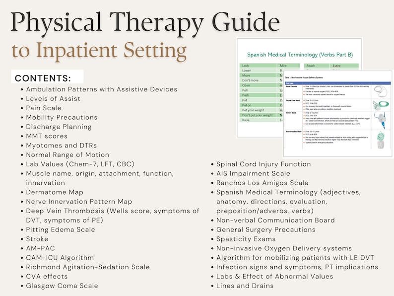 Physical Therapy Guide in the Inpatient Setting (Digital Version) image 2