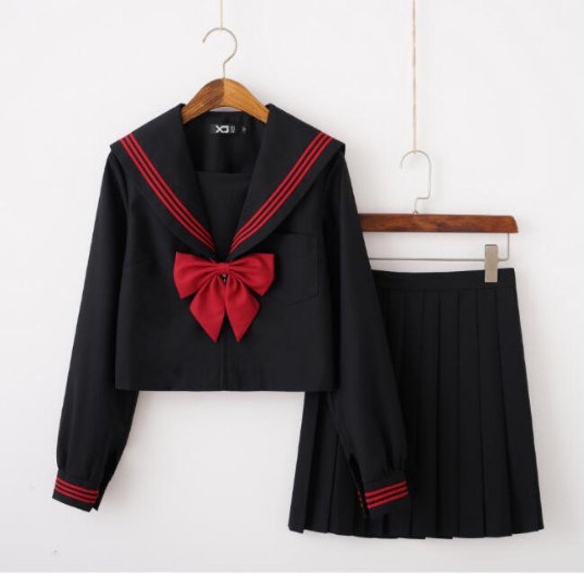 Japanese REAL school girl uniform | Etsy