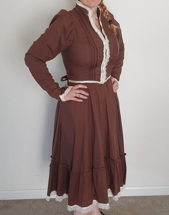 Vintage 1970s Gunne Sax prairie dress