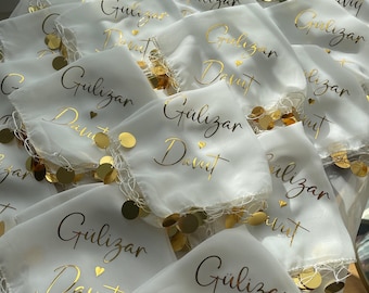 Personalized Dance Towels - Halay Towels - Isimli Halay Mendiller