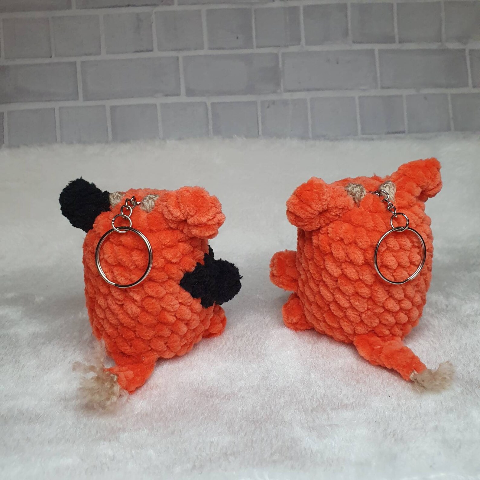 Crochet COW KEYCHAIN cute amigurumi plush cute accessorie Etsy