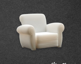 Scale Model of a Club Armchair