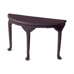 Scale Model of a Half Moon Console Table