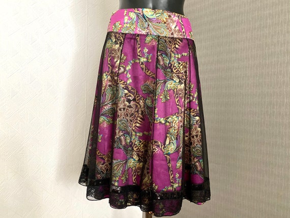 Glitter skirt 90s hotsell