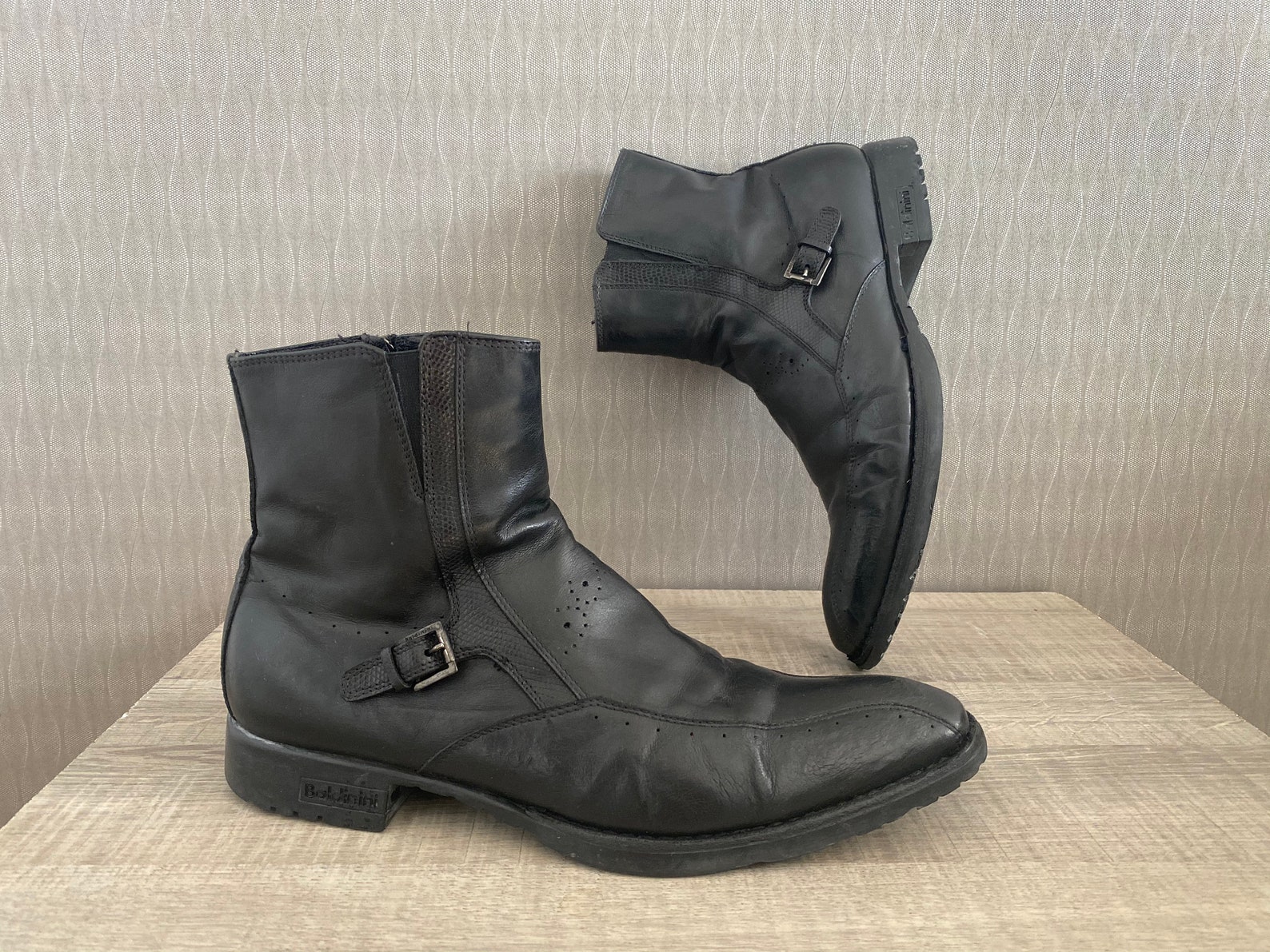 baldinini combat boots