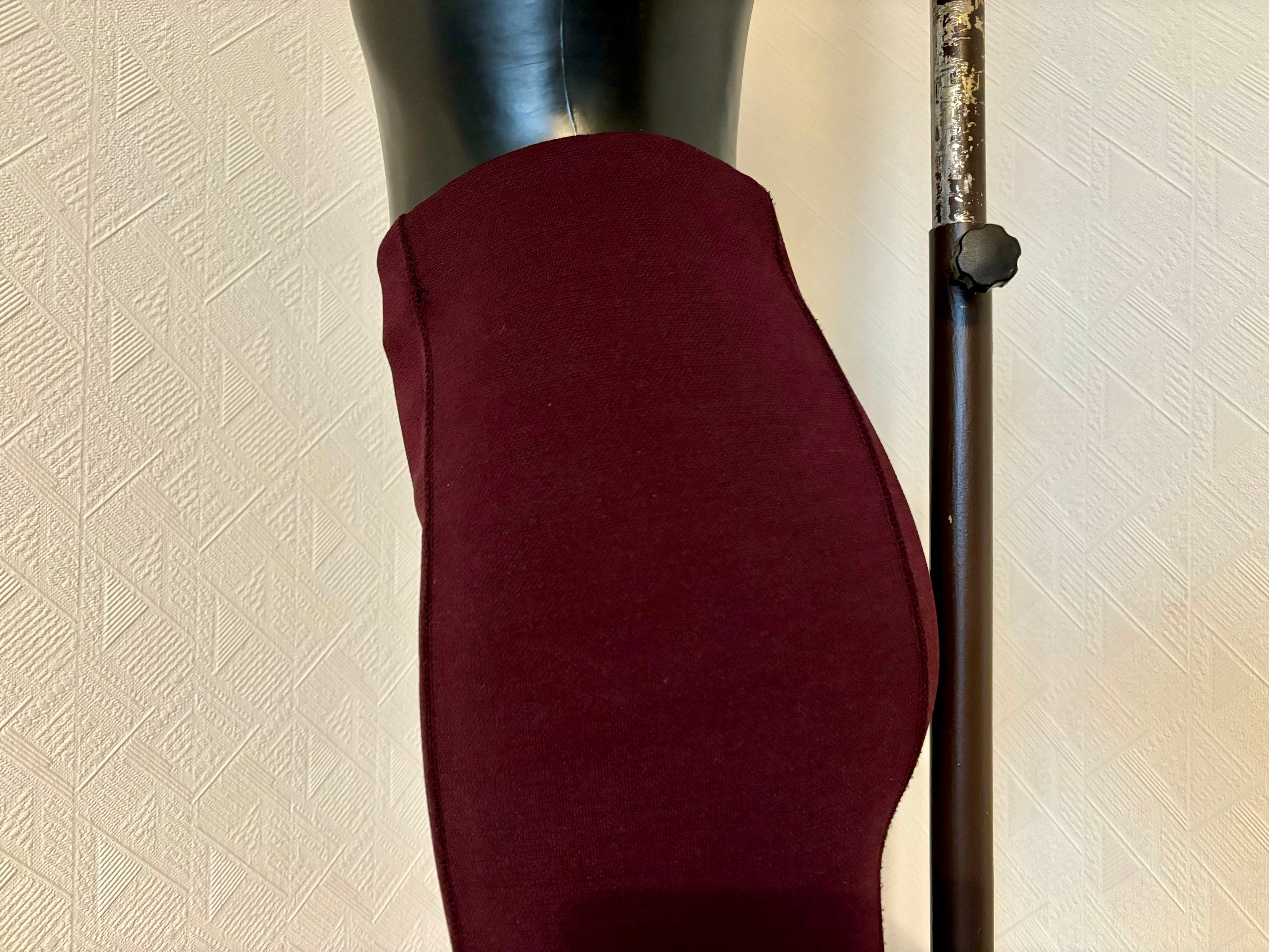Busy Clothing Womens Burgundy Red Pencil Skirt