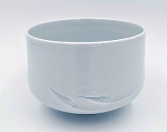 Gorgeous Arita porcelain Chawan by Tsuji Takehiko