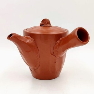 Tokoname Kyusu teapot by Sugie Kisen 杉江木仙