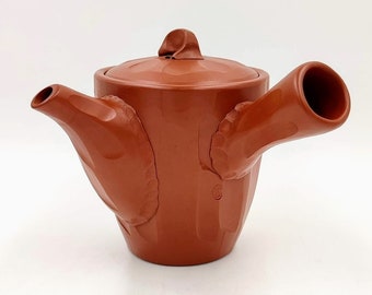 Tokoname Kyusu teapot by Sugie Kisen 杉江木仙