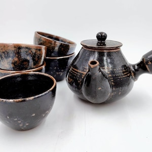 Karatsu Yaki Tea set
