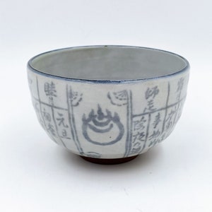 Kyo Yaki Calendar Chawan