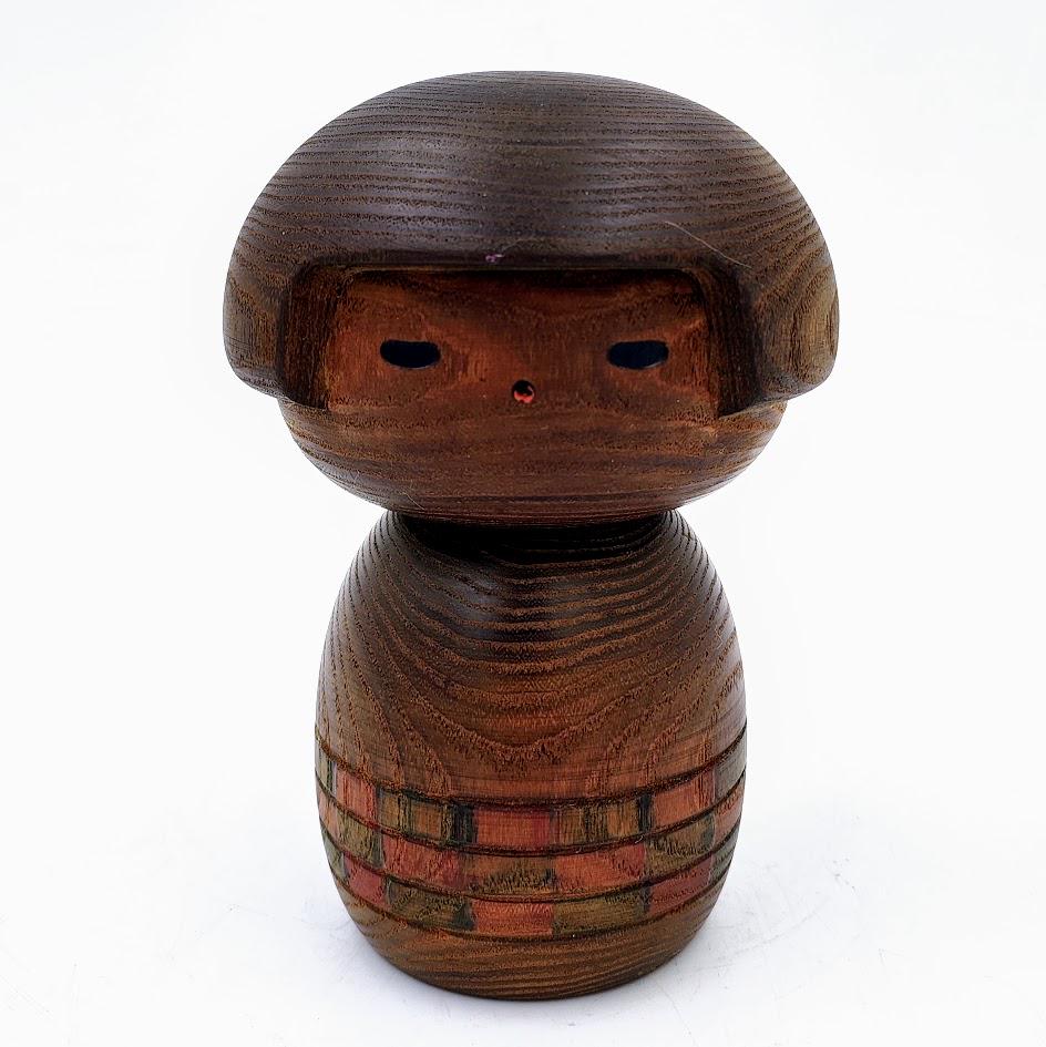 POUPÉE JAPONAISE KOKESHI ancienne traditionnelle en bois vintage EUR