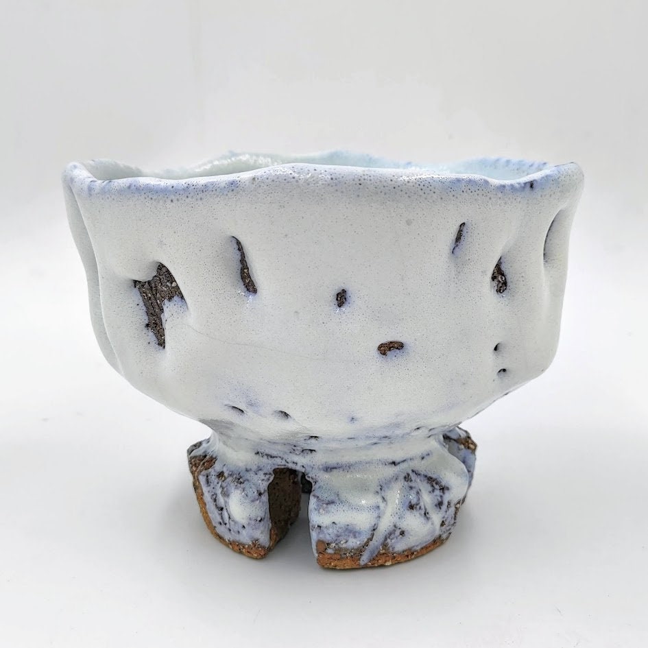 山根清巌作 鬼萩茶わん 山根清玩 - Etsy 日本