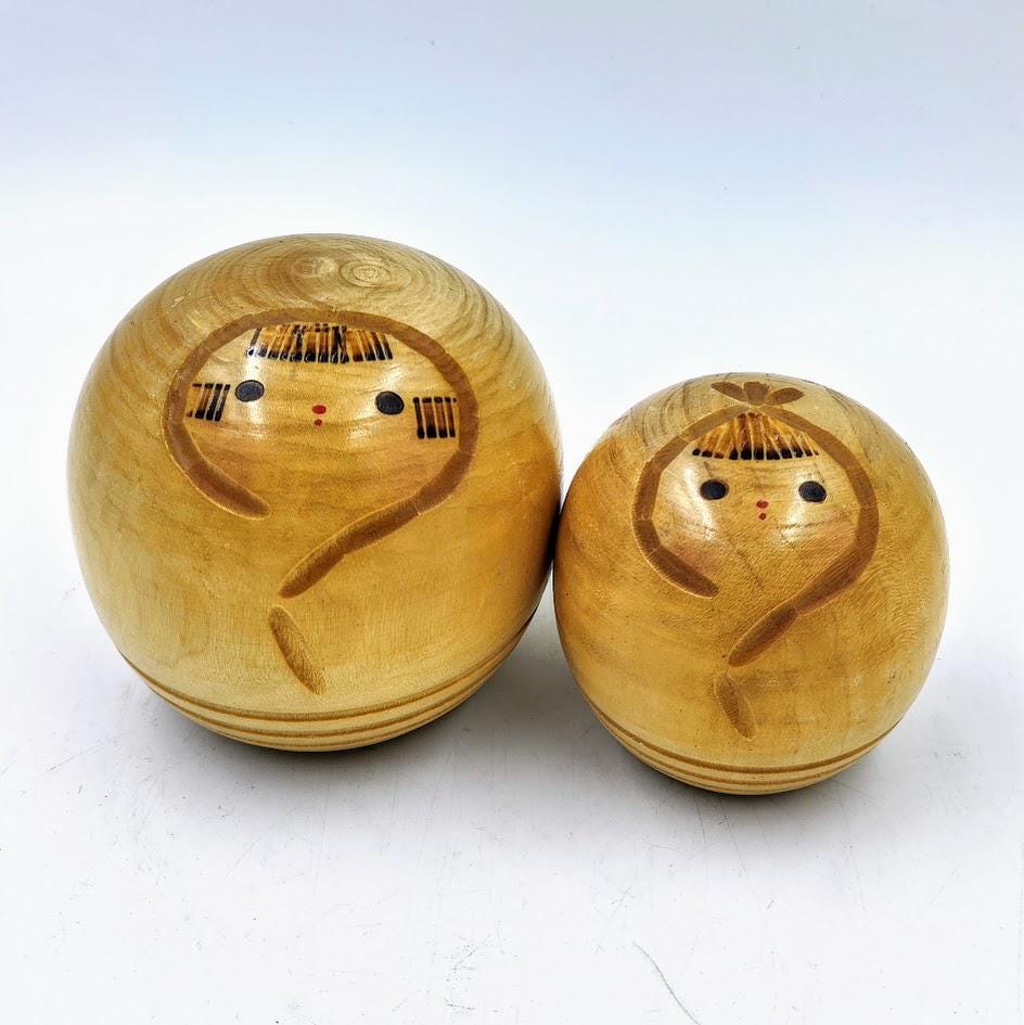 村上健一 創作こけし 里童2体 Kenichi murakami - Etsy 日本