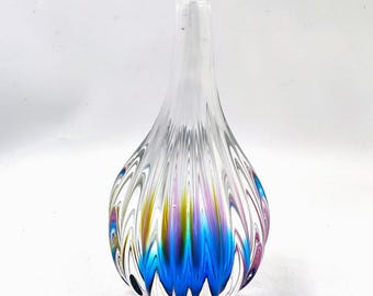 Vintage Narumi glass vase Japan