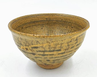 19世紀江戸時代 伏科焼 黄茶碗：如意宝珠 - Etsy 日本