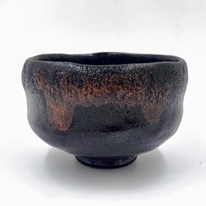 Black Raku Chawan - Etsy