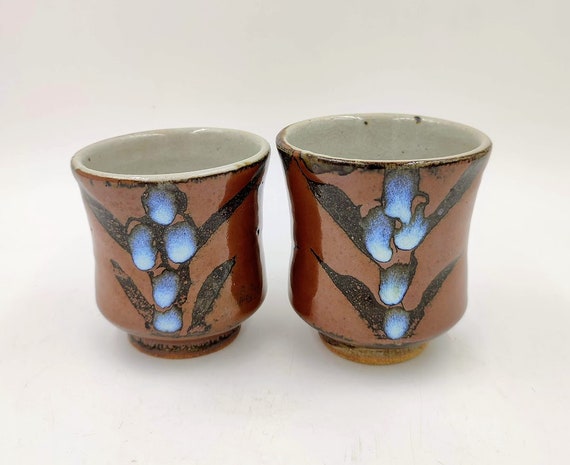 木村充作 益子湯呑みペア - Etsy 日本